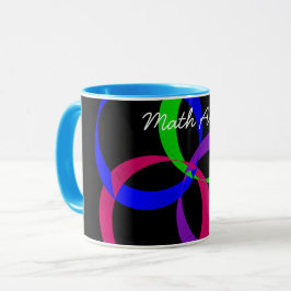 Geometrisk matematikmattekonfekt Mugg