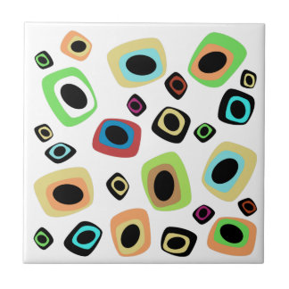 Geometrisk medelårhundradenhet kakelplatta