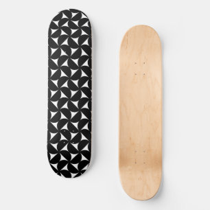 Geometrisk Mini Skateboard Bräda 18,5 Cm