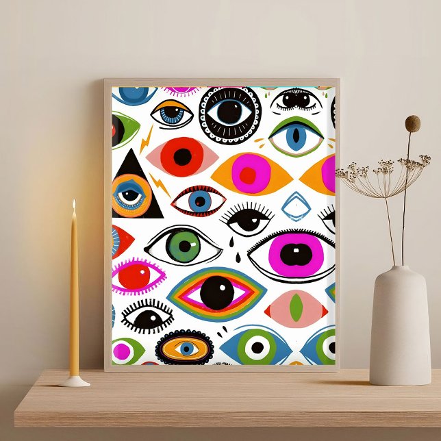 Geometrisk minimalistisk Elegant för modern konst- Poster (Skapare uppladdad)