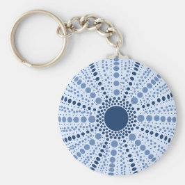 Geometrisk minimiurchin i havet nyckelring