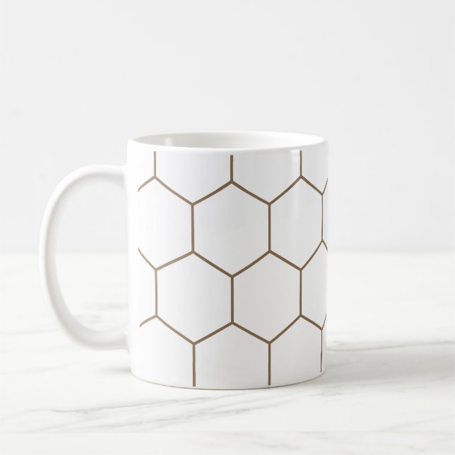 Geometrisk Mix & Match Kaffemugg (Vänster)