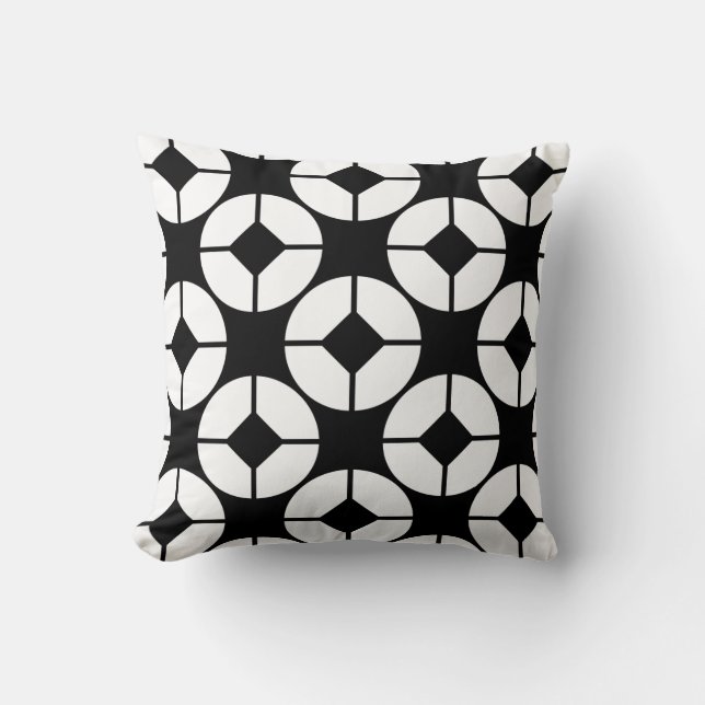 Geometrisk mode kudde (Framsida)
