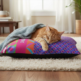 Geometrisk modern färgfull Blommigt