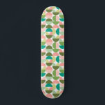 Geometrisk modern Grönt och persikor Mini Skateboard Bräda 18,5 Cm<br><div class="desc">Ett modernt geometriskt mönster i skuggor av grönt och rosa. Inspinerad av den moderna designen i mitten av århundradet har mönster djärva former och cirklar i det moderna grafiska utseende.</div>