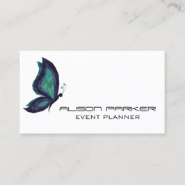 Geometrisk modern händelseklanner för högteknologi visitkort