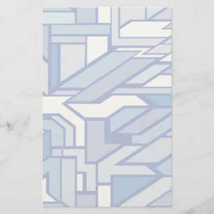 Geometrisk mönster 2 brevpapper