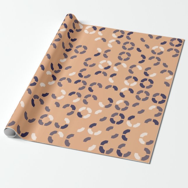 geometrisk mönster-desigabstrakt, konst, teckning, presentpapper (Utrullad)