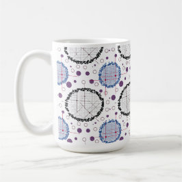 Geometrisk Mönster för modern design Kaffemugg
