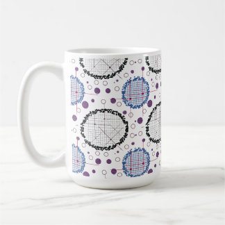 Geometrisk Mönster för modern design Kaffemugg