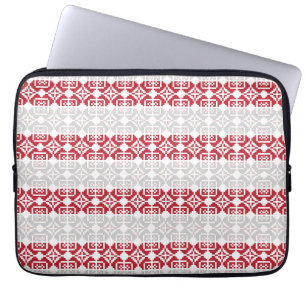 Geometrisk mönster II för SOL i Lettland Laptop Sleeve