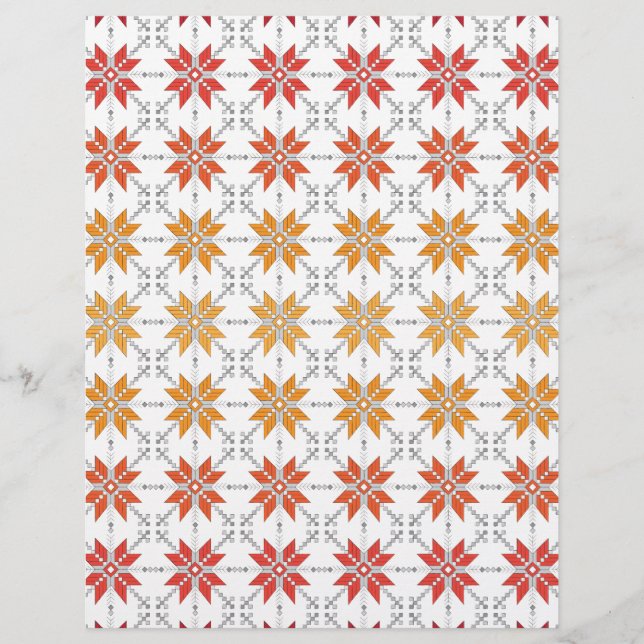 Geometrisk mönster IV för SOL i Lettland (Framsida)