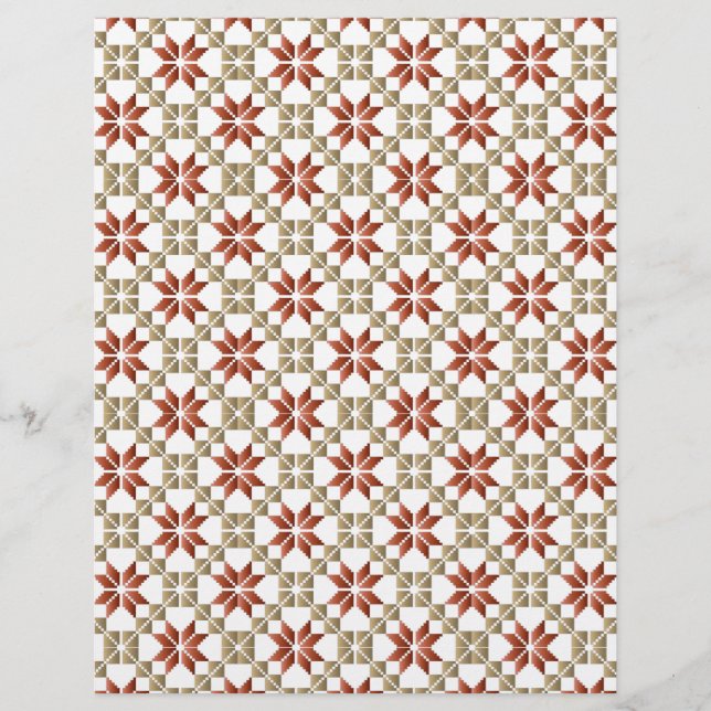 Geometrisk mönster IX för SOL i Lettland (Framsida)