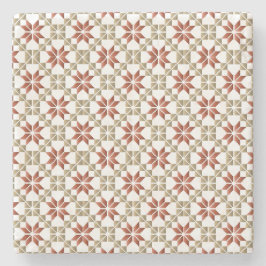 Geometrisk mönster IX för SOL i Lettland Underlägg Sten