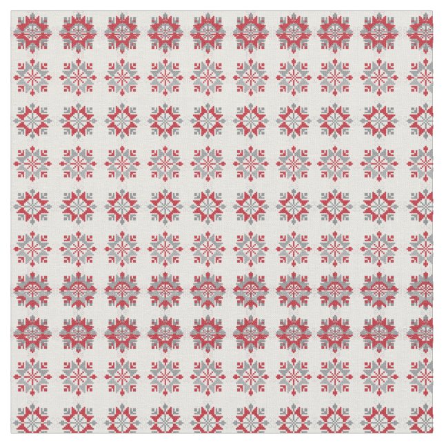 Geometrisk mönster VII för SOL i Lettland Tyg (Närbild)