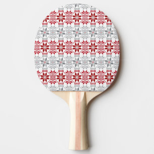 Geometrisk mönster VIII för SOL i Lettland Pingisracket