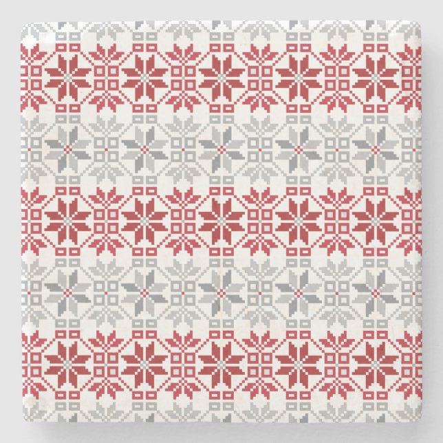 Geometrisk mönster VIII för SOL i Lettland Stenunderlägg (Framsidan)