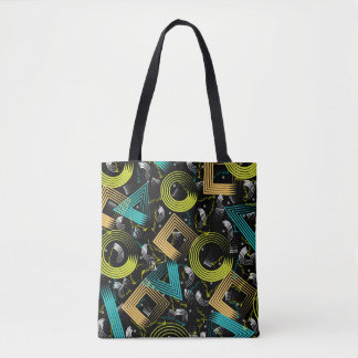 Geometrisk mönsterbakgrund,retro,90s,abstrakt,a tygkasse