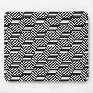 Geometrisk mönsterkonstdesign musmatta