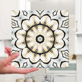 Geometrisk mosaik av keramiskt material kakelplatta