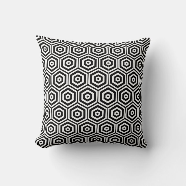 Geometrisk mosaik kudde (Framsida)
