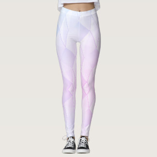 Geometrisk mosaikdesign leggings