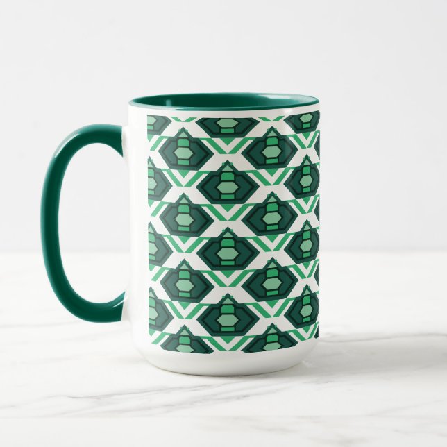 Geometrisk Mugg (Vänster)
