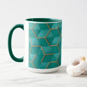 geometrisk mugg