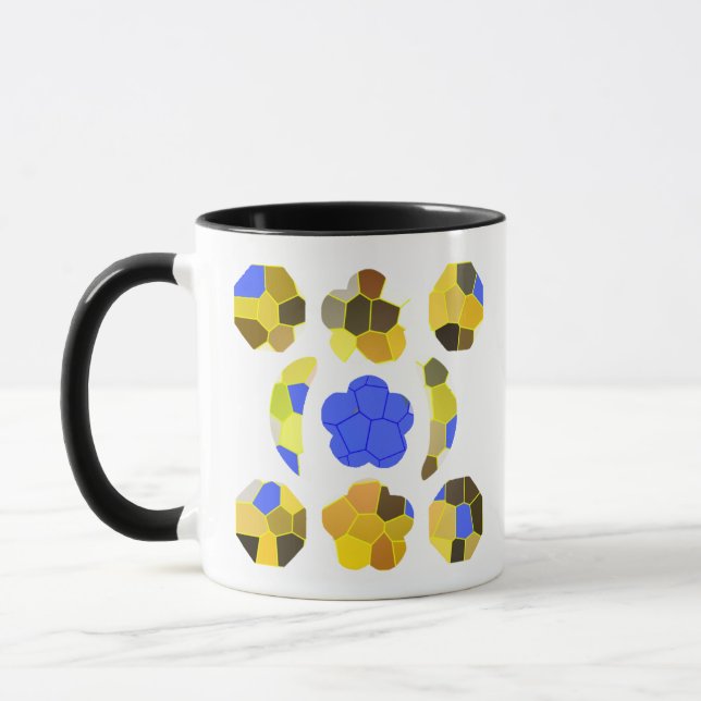 Geometrisk Mugg (Vänster)