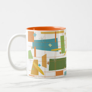 Geometrisk mugg i medelårhundradet