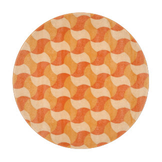 Geometrisk Orange Shades: Abstrakt Tile