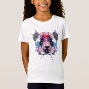 Geometrisk Pandabjörn T Shirt