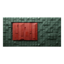 Geometrisk panel för futuristiska