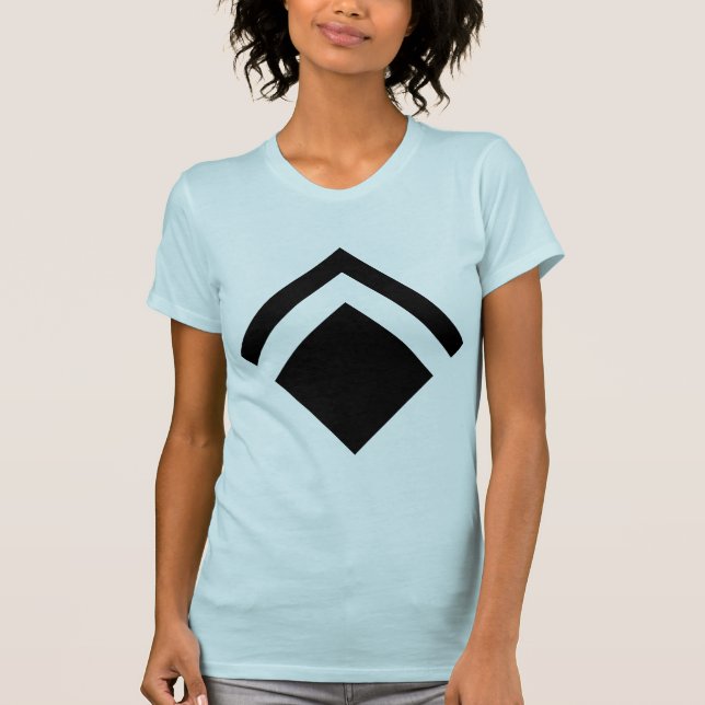 Geometrisk pil 01 t-shirt (Framsida)