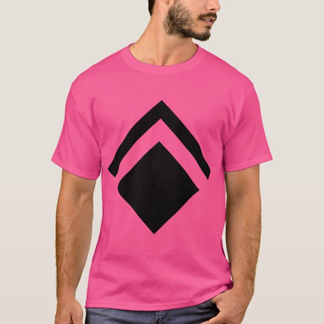 Geometrisk pil 01 t shirt (Framsida)