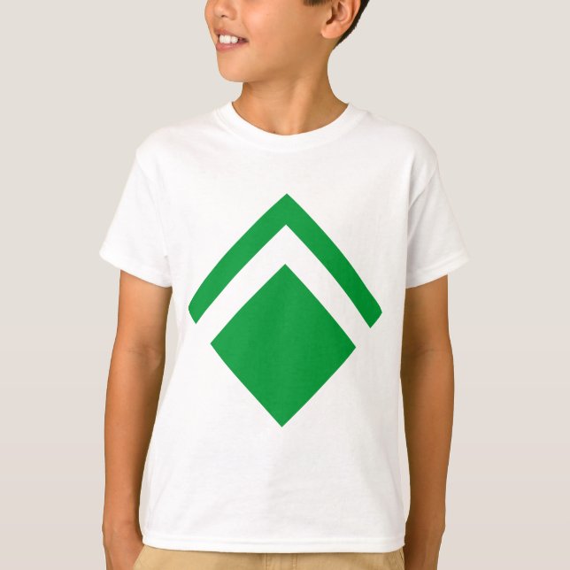 Geometrisk pil 01 t-shirt (Framsida)