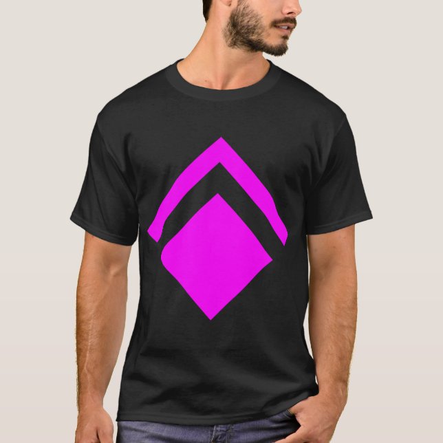 Geometrisk pil 01 t-shirt (Framsida)