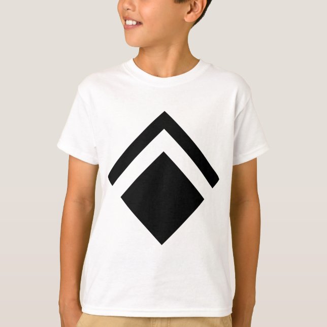 Geometrisk pil 01 t-shirt (Framsida)