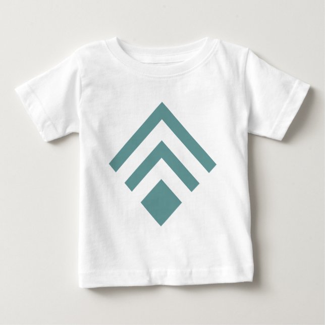 Geometrisk pil 02 - Havets Grönt Tee (Framsida)