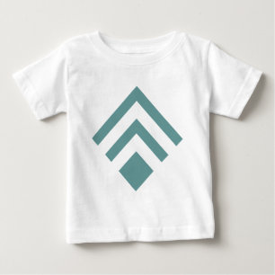 Geometrisk pil 02 - Havets Grönt Tee Shirt