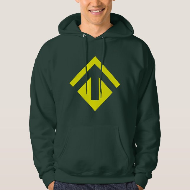 Geometrisk pil 02 sweatshirt (Framsida)