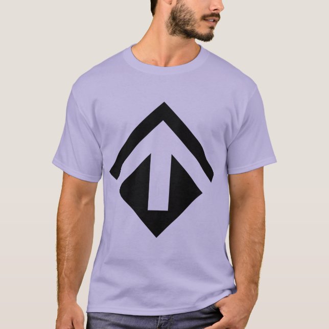 Geometrisk pil 02 t shirt (Framsida)