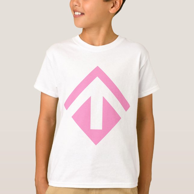 Geometrisk pil 03 t shirt (Framsida)