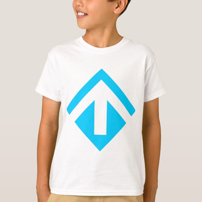 Geometrisk pil 03 t-shirt (Framsida)