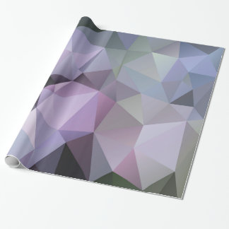 Geometrisk polygon som slår in papper - vårvanlig presentpapper