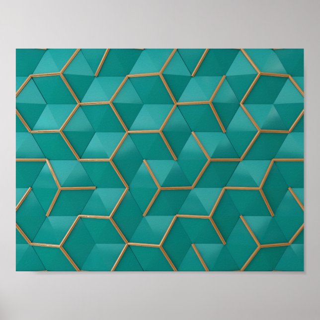 geometrisk poster (Framsidan)