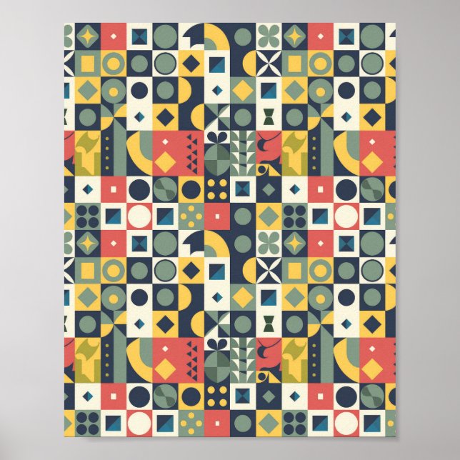 Geometrisk Poster (Framsidan)