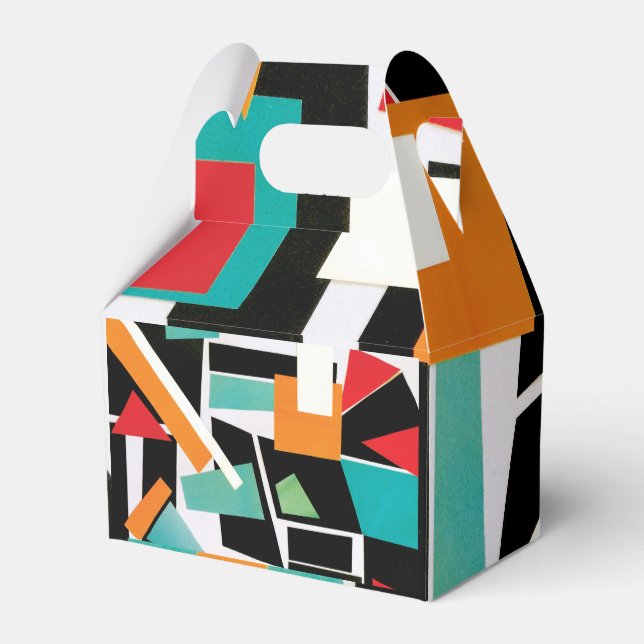 Geometrisk presentask (Baksidan Sidan)