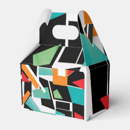 Geometrisk presentförpackning presentaskar