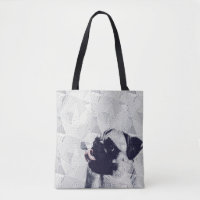 Geometrisk pug med fjäril på tunga art toto